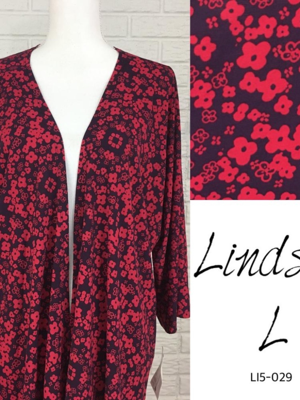 LuLaRoe Lindsay Kimono